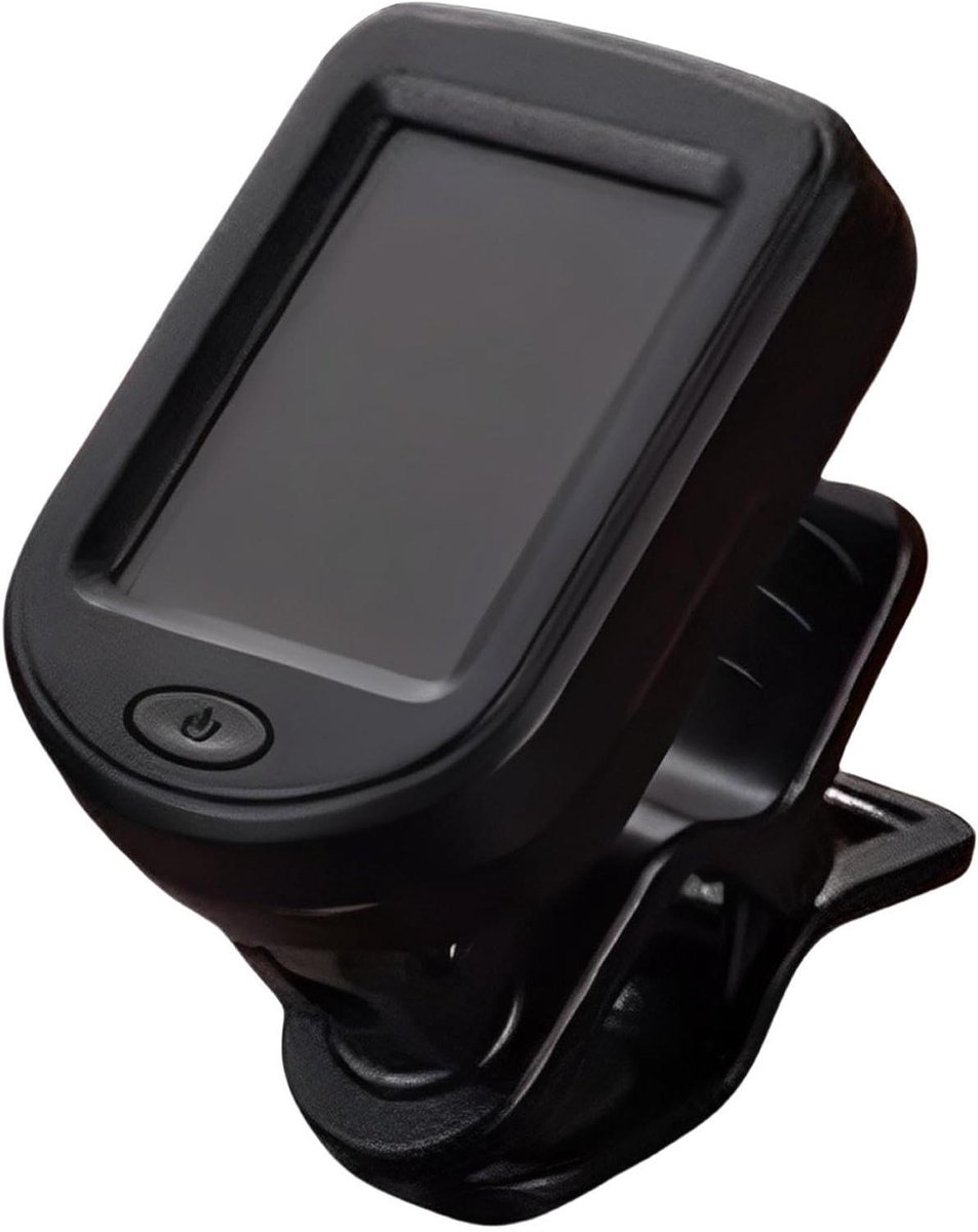 Instrument Tuner - Clip-on Tuner - Muziek Maken - Hoge Nauwkeurigheid - 3x4.5x4.5cm - Zwart