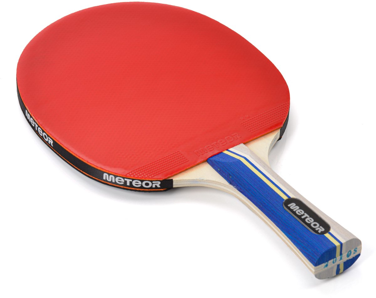 Meteor Sirocco - Tafeltennisbat - Lichtgewicht, Ergonomisch handvat