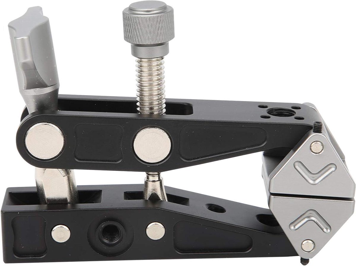 Krabklem - Vaste clip - Fotografie montage - Verstelbare klem - 2-9 cm - Zwart