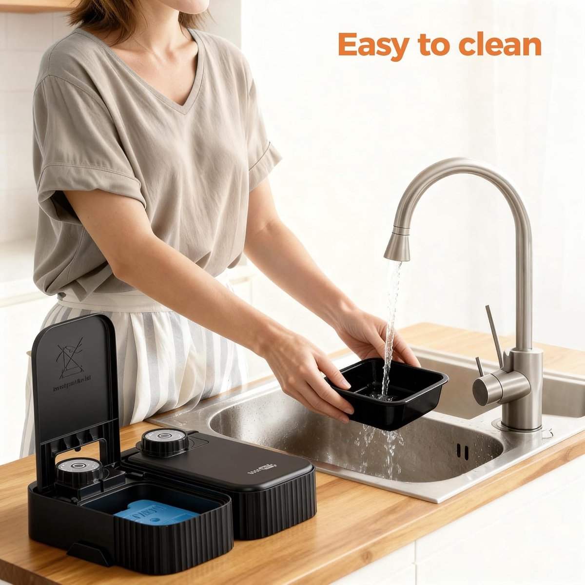 Shenzhen Haorui Automatische Kattenvoerautomaat met Timer 700 ml - afbeelding 3