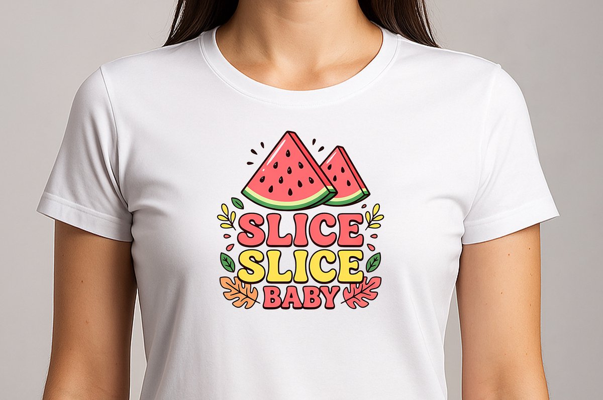 Slice Slice Baby - T Shirt - cute - kawaii - Gift - Cadeau - schattig - schattigdesign - liefdesign - pastelkunst - Funny