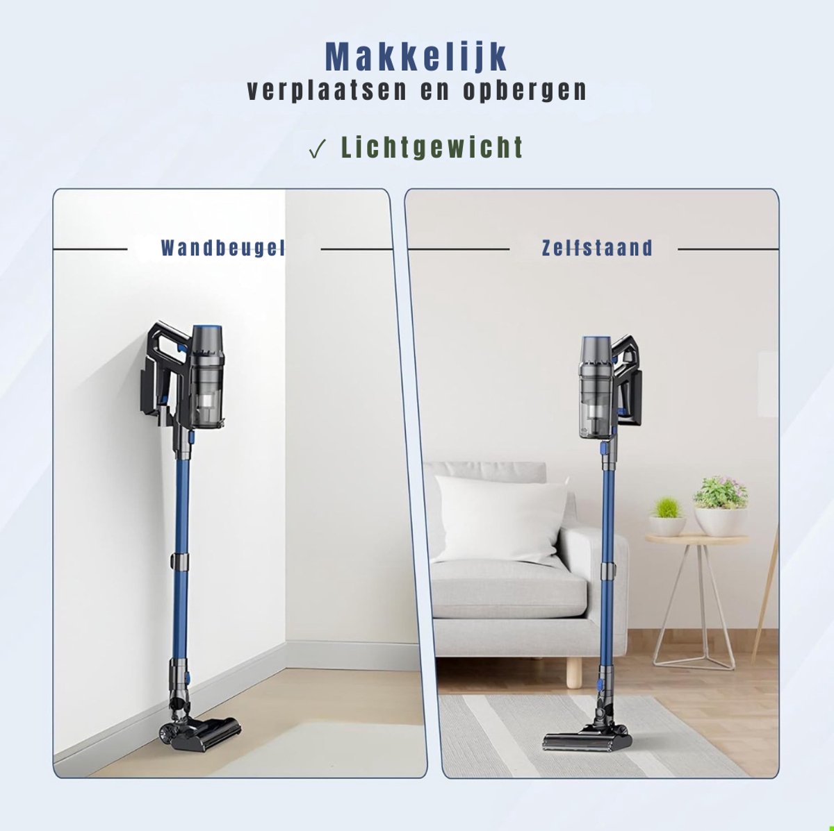 TIM® Steelstofzuiger met snoer - Steelstofzuiger - Stofzuiger - Zwart - 20cm x 34cm x 34cm – foto 8