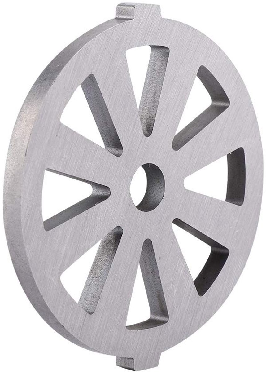 Cosensi - Dailygoods - Dailygoody - Elektrische Vleesmolen Onderdelen - Vleesmolen Mes en Plaat - Veilig en duurzaam - 7Mm Gat - Vleesmolen Accessoires - Perfect voor snel g