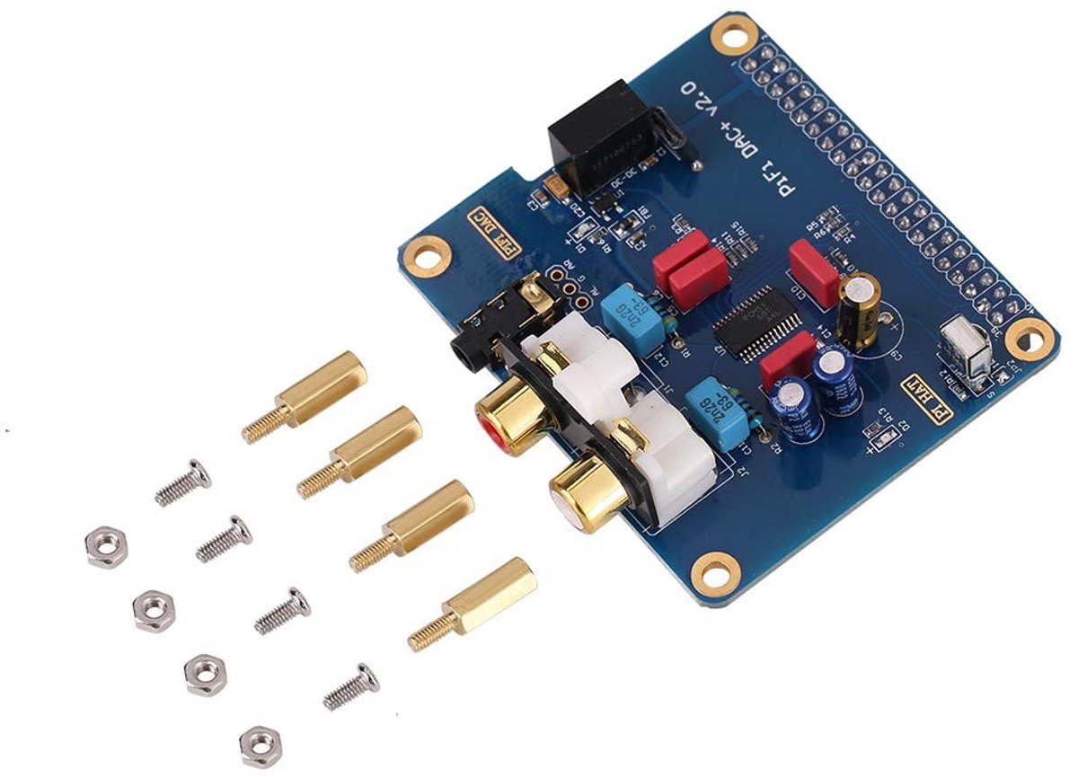 Cosensi - Dailygoods - HiFi DAC Digitale Audiokaart voor Raspberry Pi