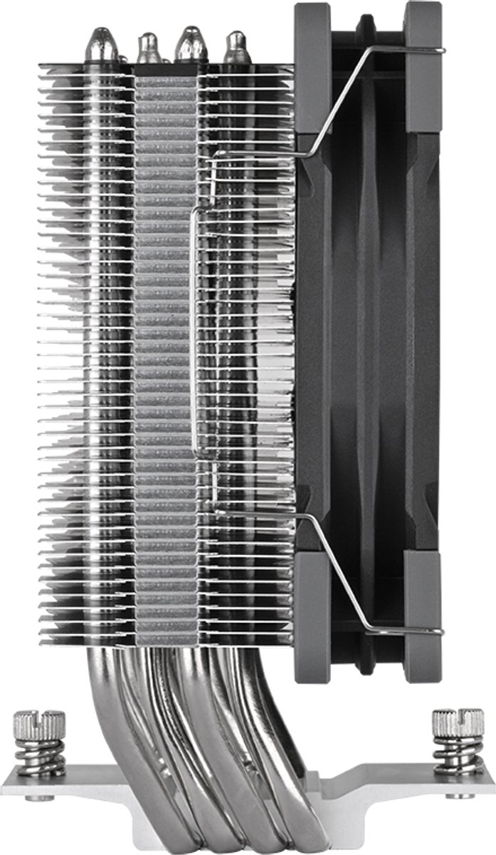 Thermaltake UX400 Processor Luchtkoeler 12 cm Zwart, Zilver 1 stuk(s)