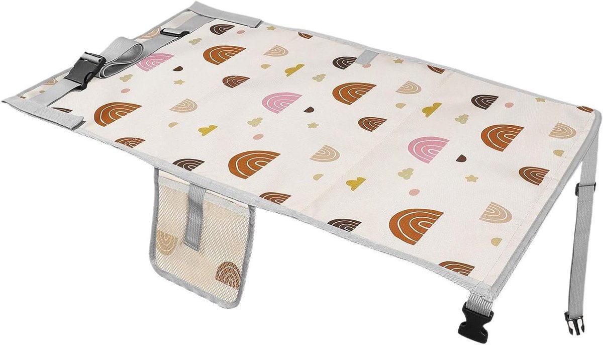 Vliegtuigstoelverlenging Kinderen - Draagbaar Bed Baby - Comfortabel Reizen - Opvouwbaar Lichtgewicht - 76 x 44.5 cm - Enkele Kenmerken