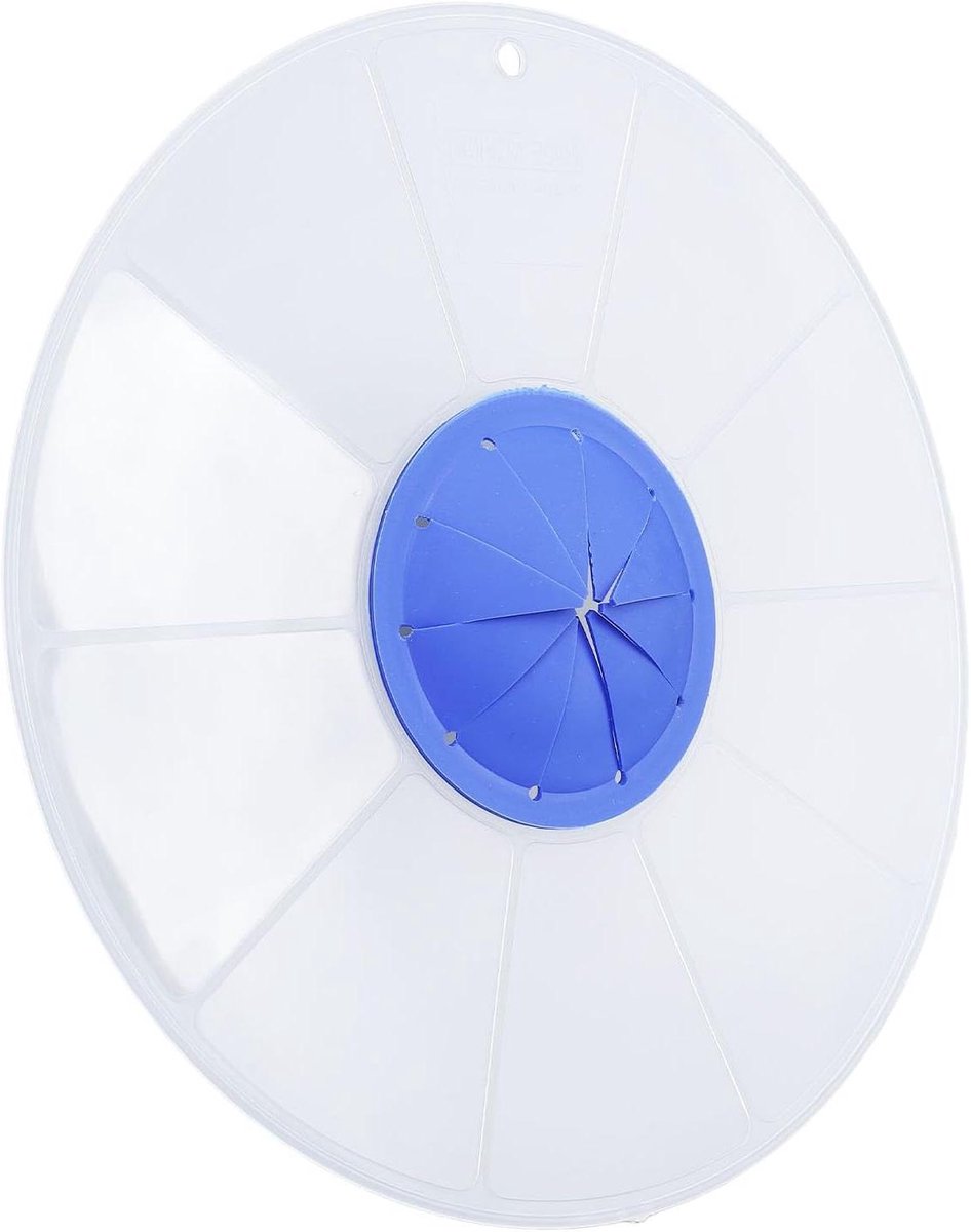 Mixer Spatdeksel - Keuken Beschermer - Schoon Bakken - Transparant Ontwerp - 30 Cm - Transparant