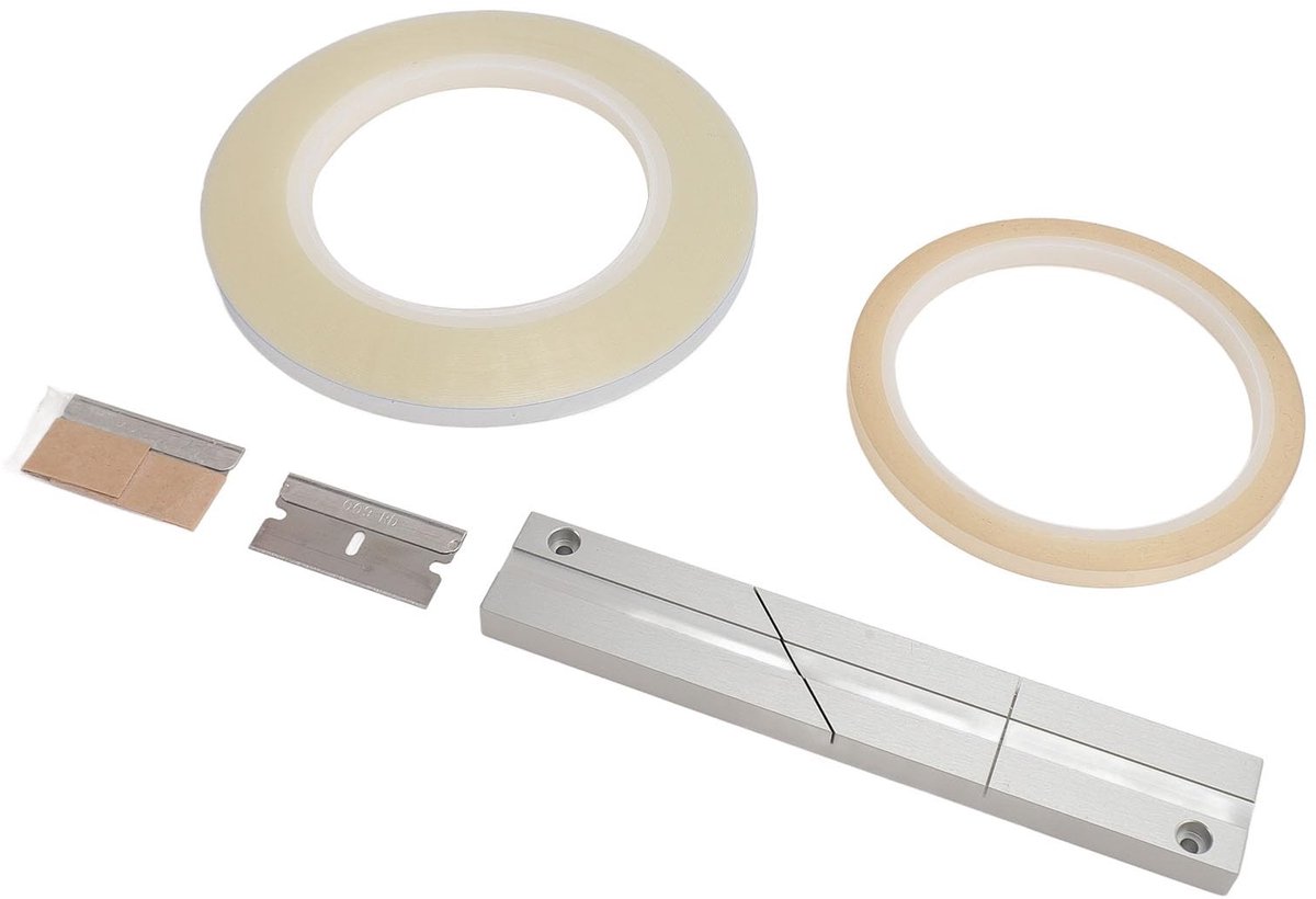 Dailygoods - Dailygoody - Tape-splitsing - 1/4 10 Inch - Volledige functionaliteit - Transparant - Stabiliteit - Geschikt voor Revoxsonido - 1/4 tape