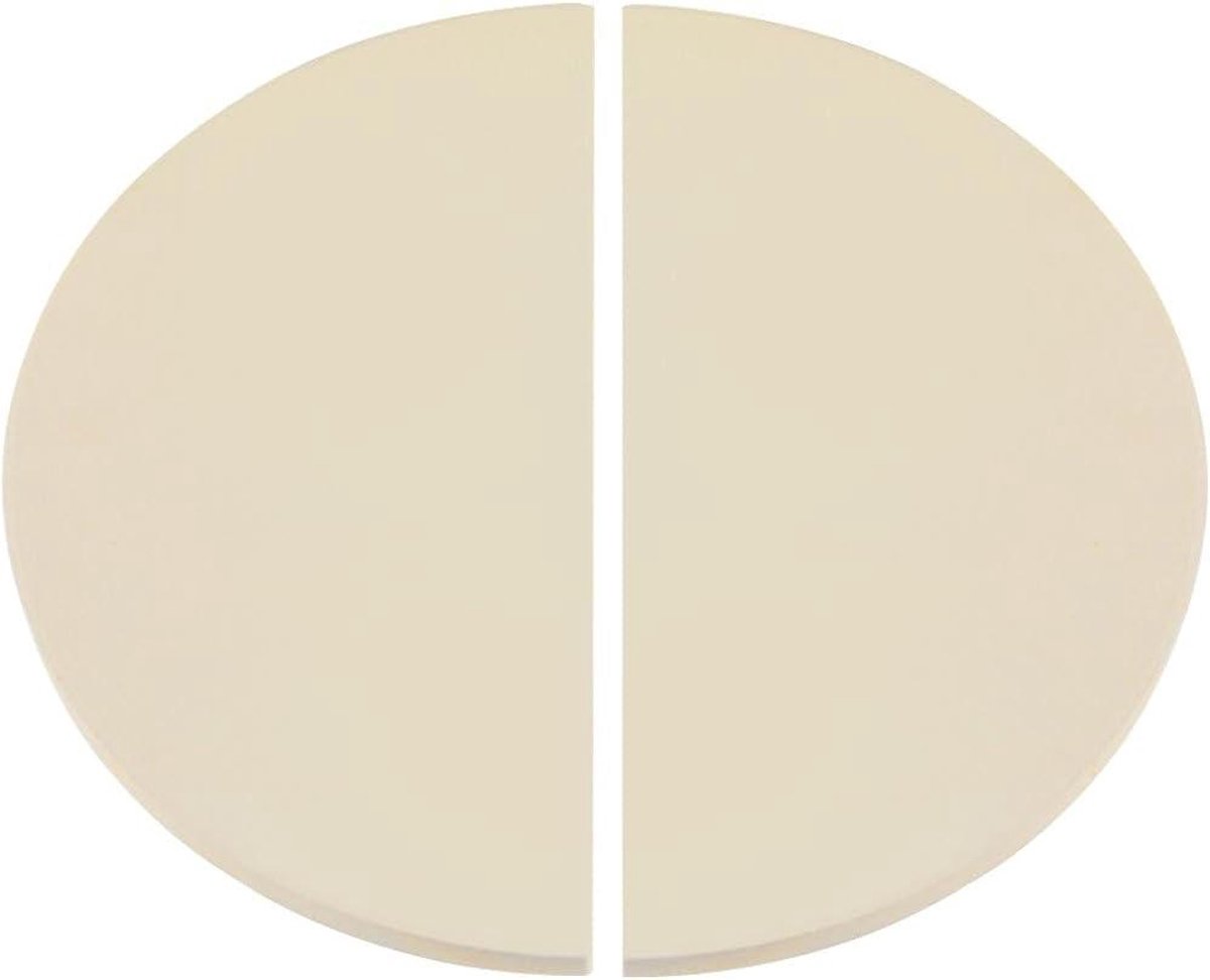 Pizza Steen - Cordieriet Steen - Oven BBQ Grillen - Set van 2 Helften - 38cm 15 Inch