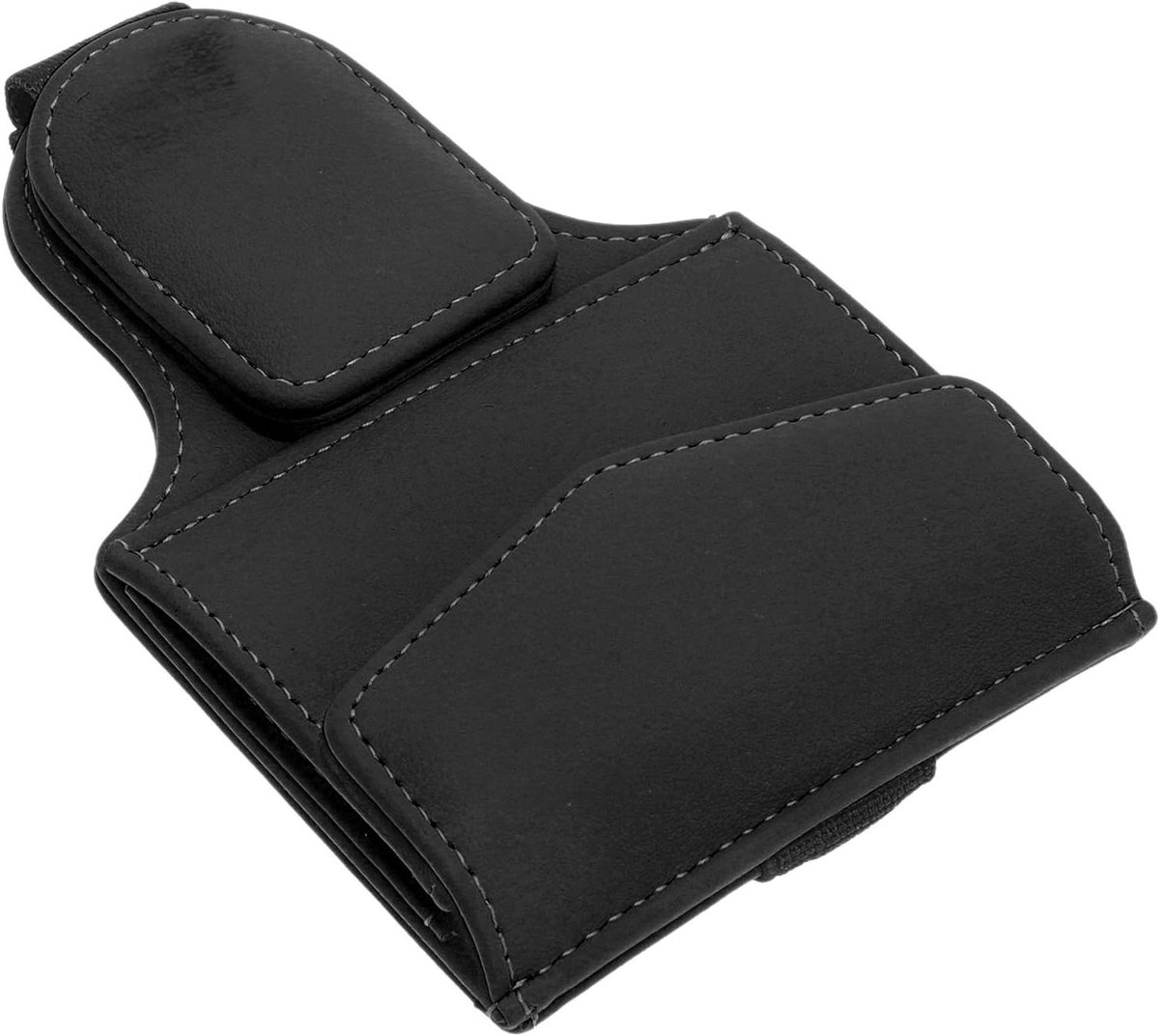 Auto Zonnebril Clip - Brillen Houder - Veilig Rijden - Magnetisch Ontwerp - 14.5x9.5cm - Zwart