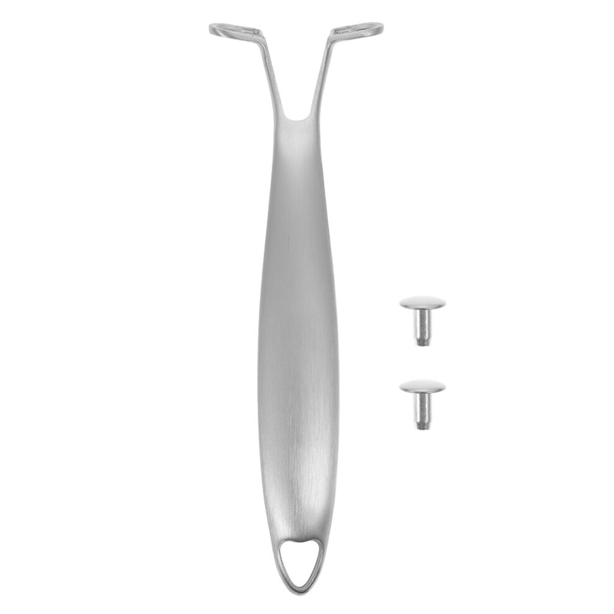 Afneembaar handvat van roestvrij staal, 23 cm