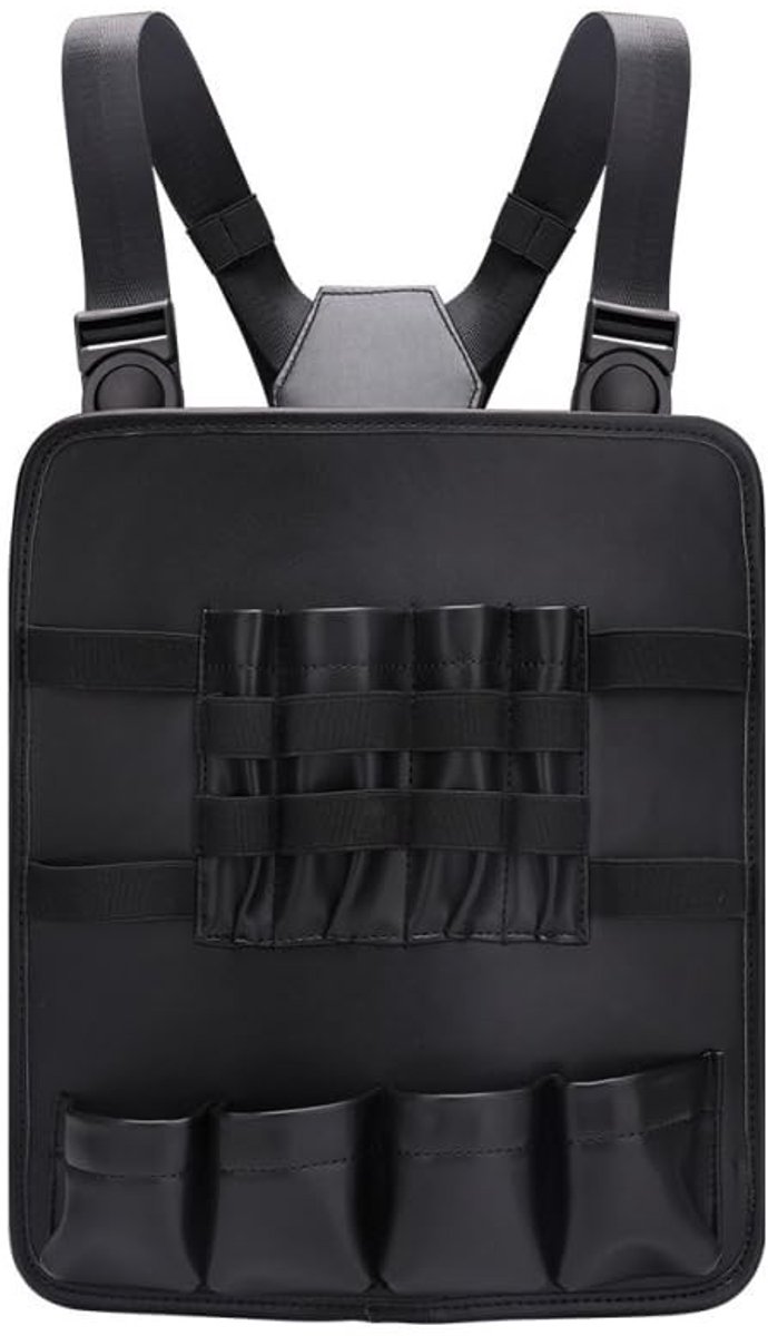 Dailygoods - Cosensi - Dailygoody - Kapperstas met Verstelbare Riem - Multifunctionele Opbergtas - Ergonomisch Design - Zwart - Voor Kappers - Snelle Toegang