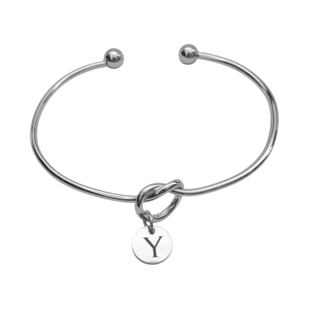 Bangle met Initiaal Bedel Goud