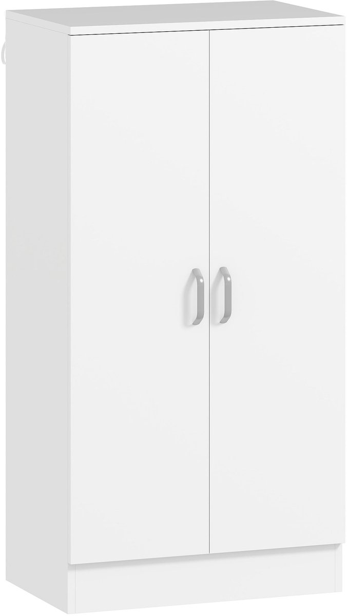GranMaison Lockerkast - Archiefkast - Kantoor - Opbergkast - Thuis - Organizer - Metaal - Wit