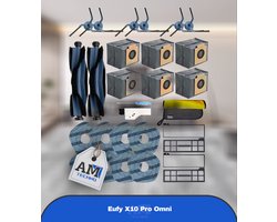 Accessoireset geschikt voor Eufy X10 Pro Omni Robotstofzuiger