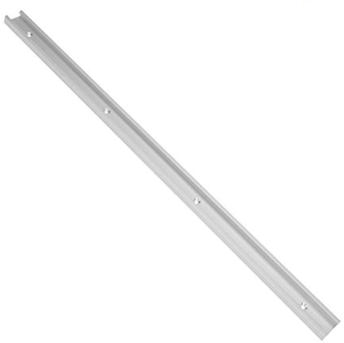 Verstekrail T-sleuf - Houtbewerking Fixtool - Precisie Werk - Duurzaam Aluminium - 600 mm - Zilver
