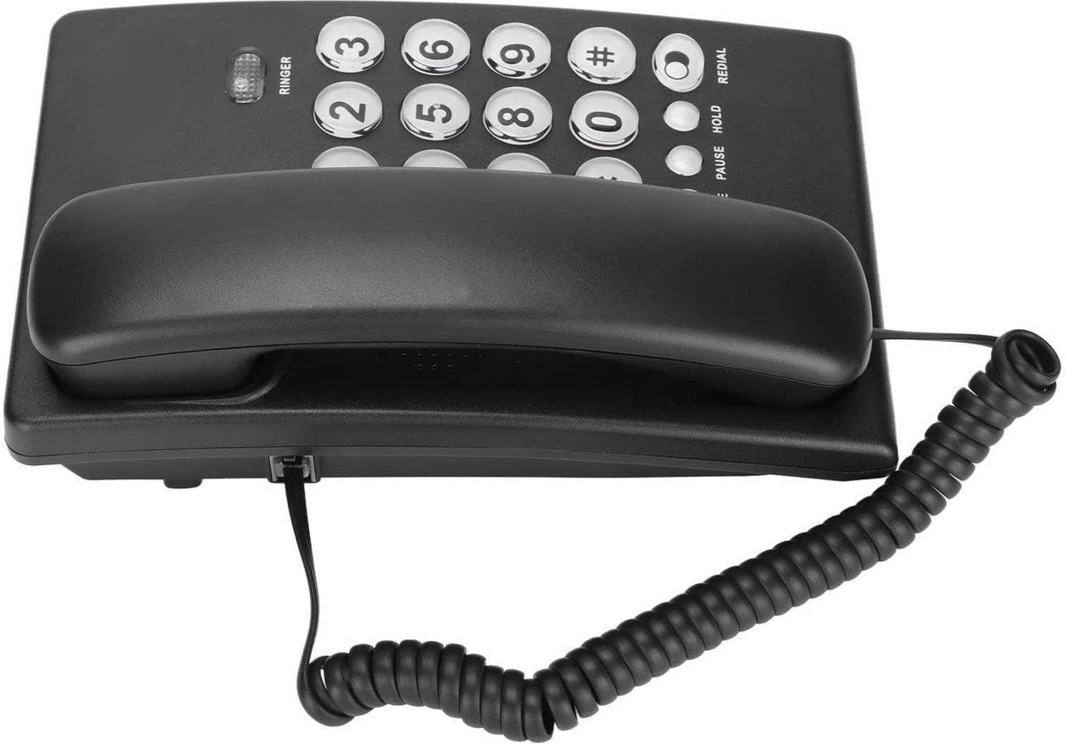 Dailygoods - Vaste Lijn Telefoon voor Senioren met Grote Toetsen