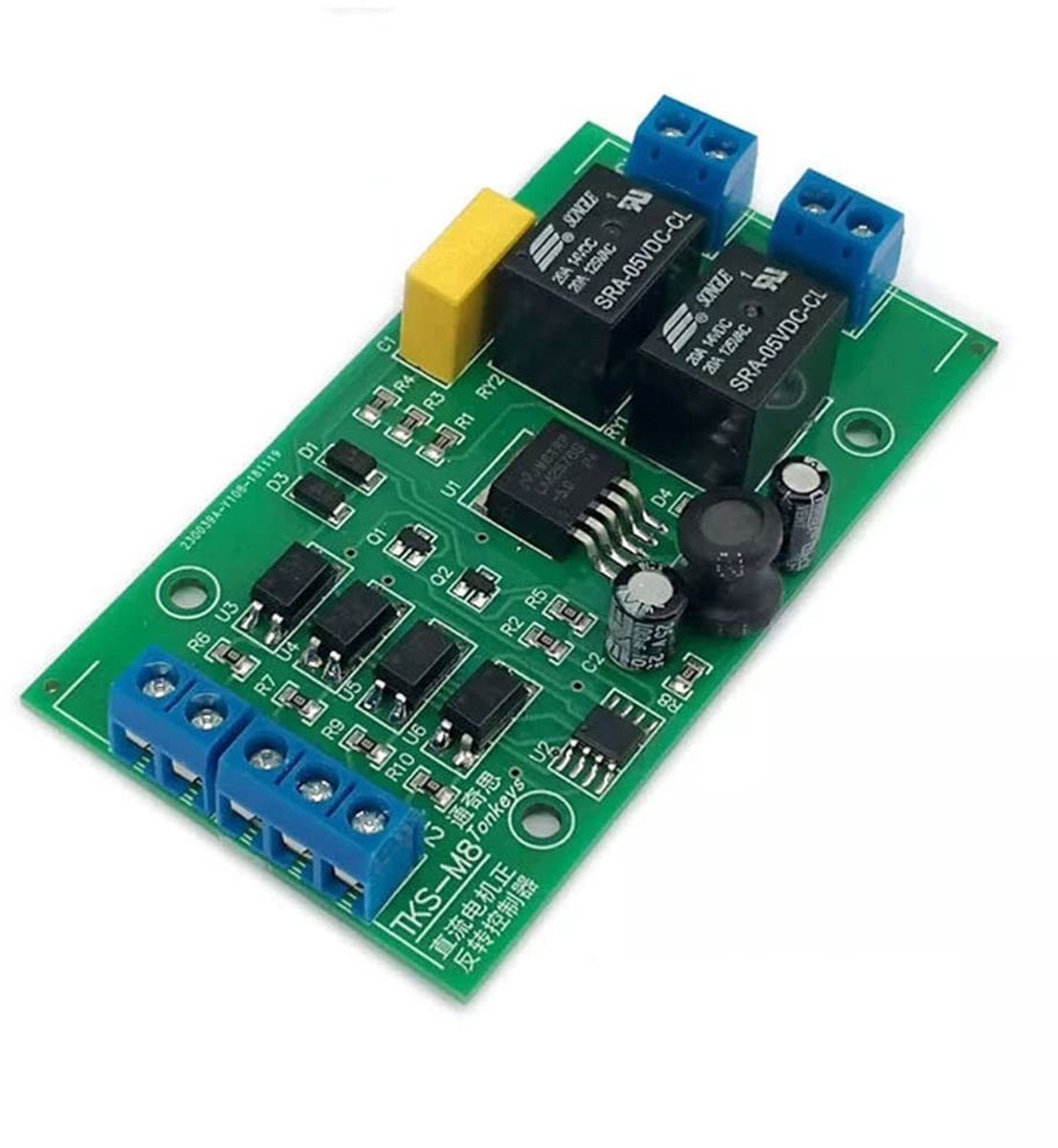 Dailygoods - DC-Motor Aandrijfmodule met Voor- en Achterwaartse Besturing