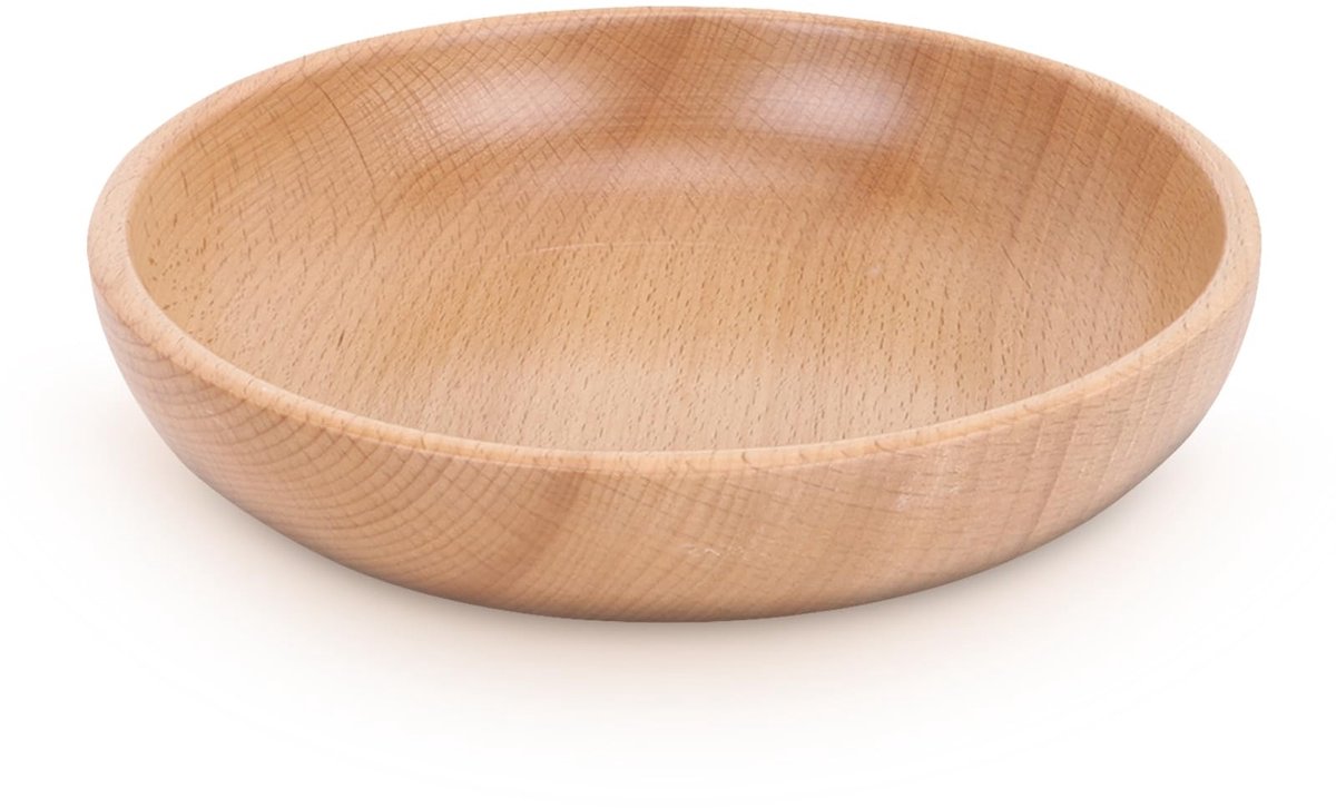 Dailygoods - Houten Slakom van 20 cm voor Salades en Fruit