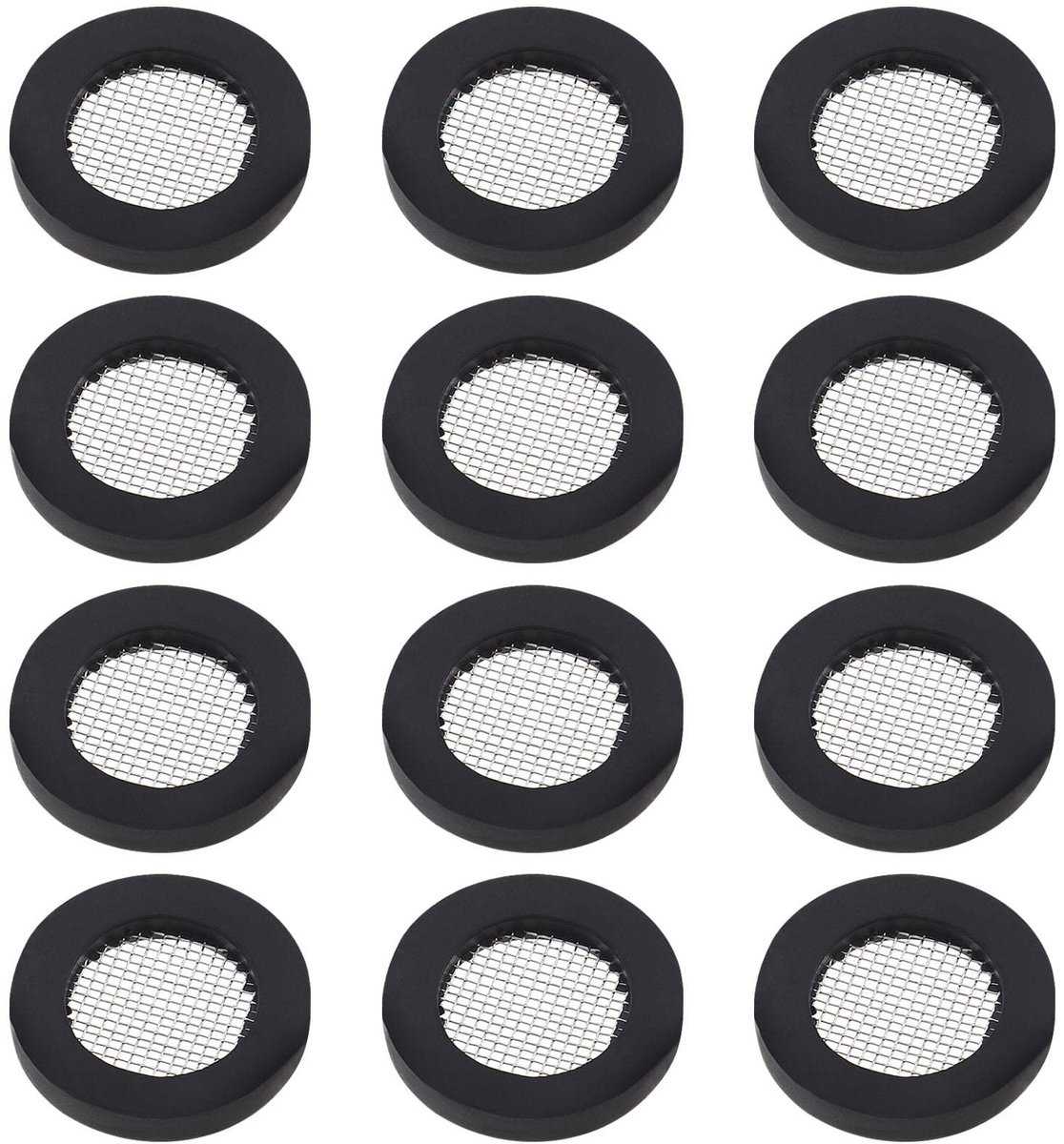 Dailygoods - Set van 50 RVS Filterpakkingen voor Tuinslangen en Douchekoppen