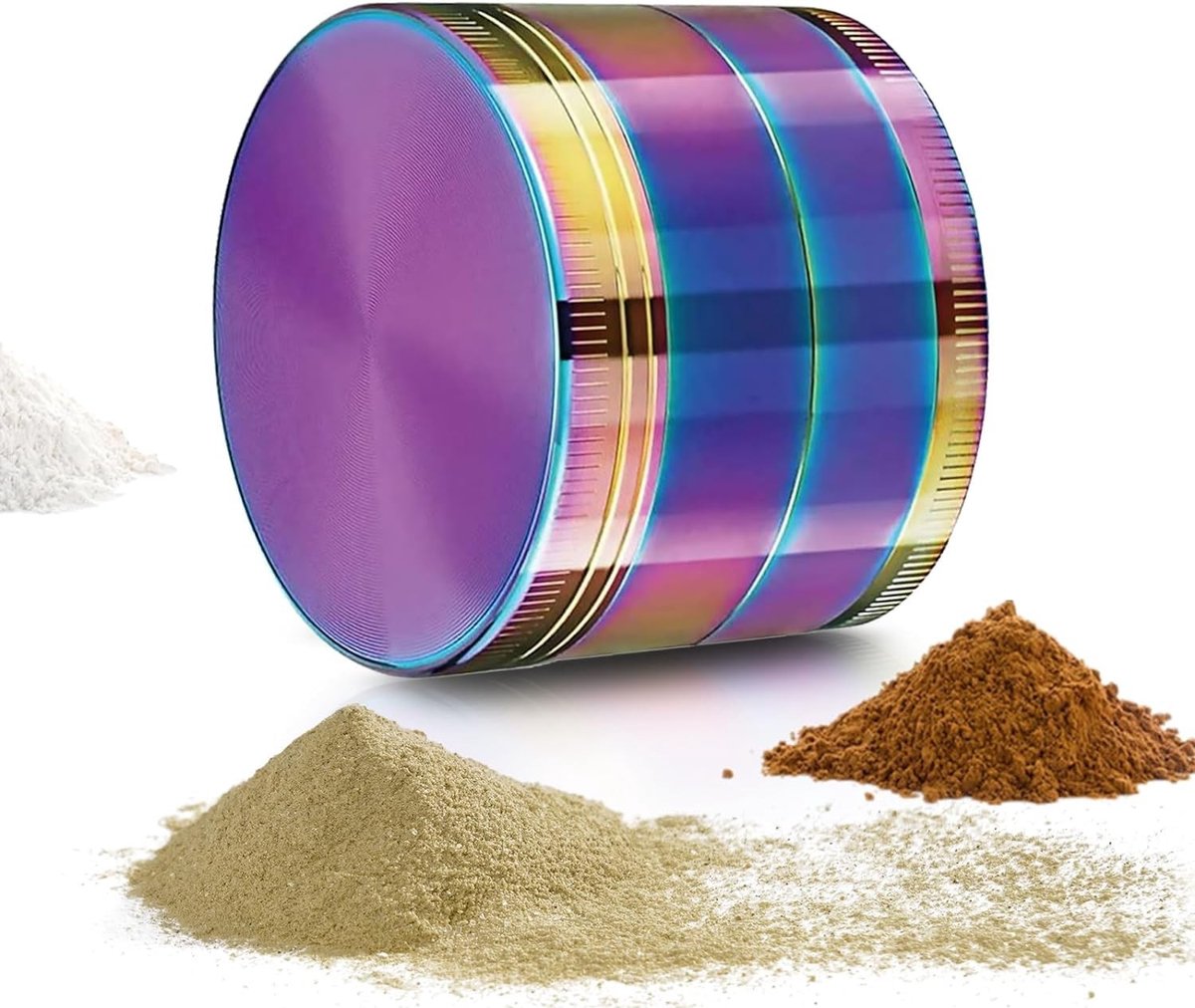 Dailygoods - 4-delige Set Kruidenmolens met Metalen Molen