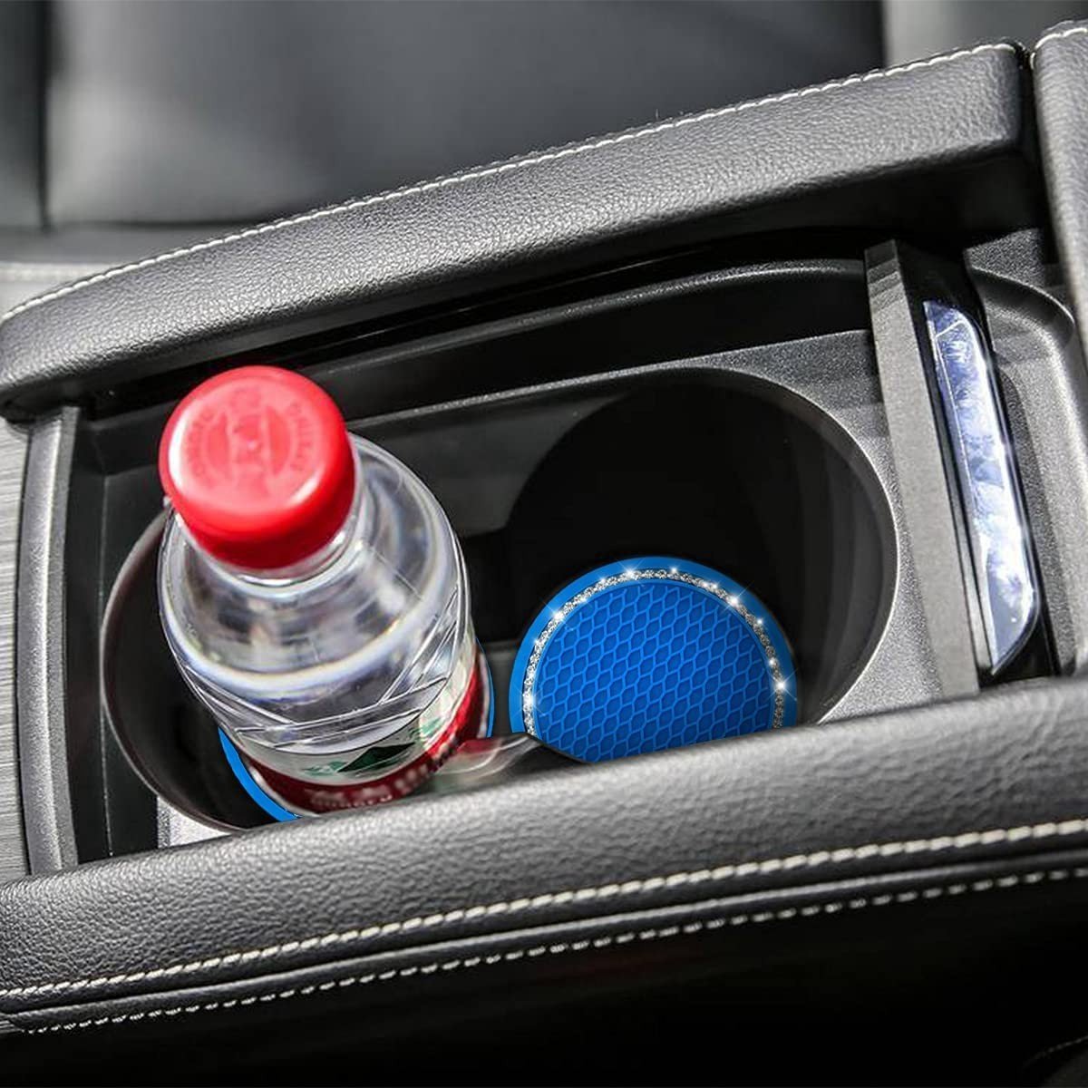 Dailygoods - Cosensi - Onderzetters voor Drankhouders in de Auto, 2 Stuks