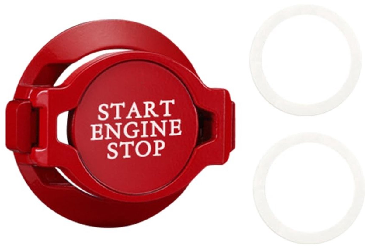 Dailygoods - Auto Push Start Knop Cover van Zinklegering
