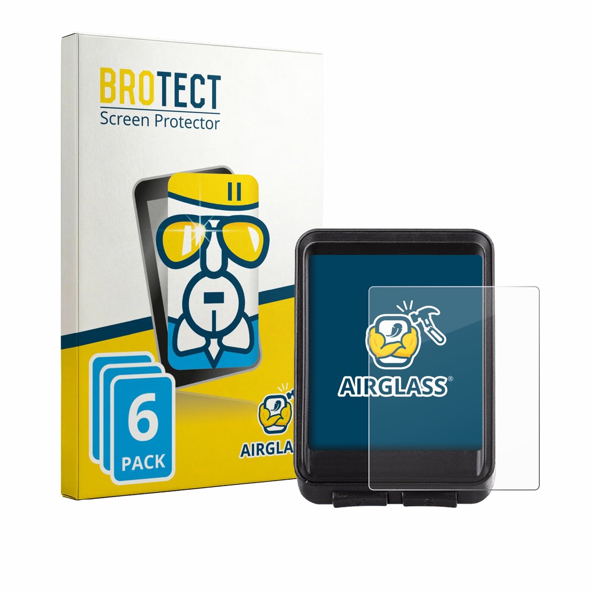 Screenprotector 6 Stuks voor OHFAMO IC321 Beschermglas transparant