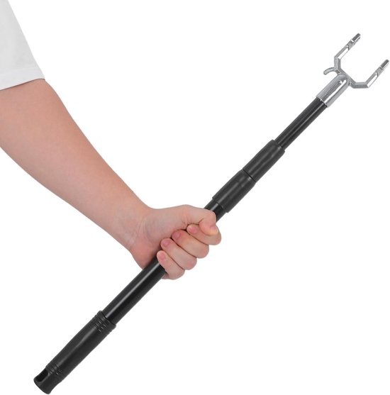 Telescopische Wasstok - Uitschuifbare Droogstok - Kleding Ophangen - Verstelbare Lengte - 110 cm - Multi — afbeelding 4