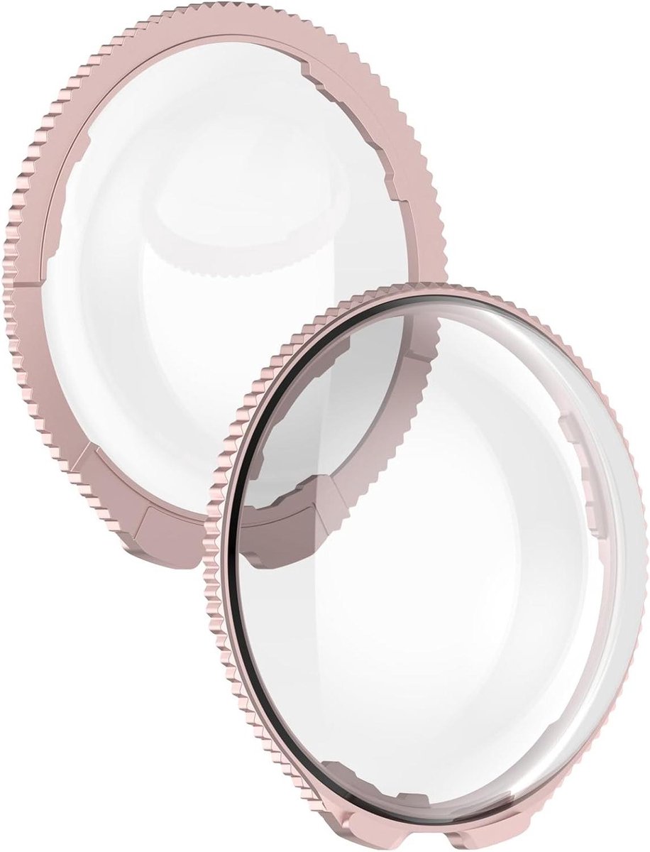 Camera Lens Bescherming - Gehard Glas - Camera Gebruik - Snap-on Montage - 5 x 502 cm - Roze