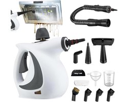 Draagbare Stoomreiniger - Multifunctionele Reiniger - Hygiënisch Huis - Reinigen Zonder Chemicaliën - 250 ml Reservoir - Wit