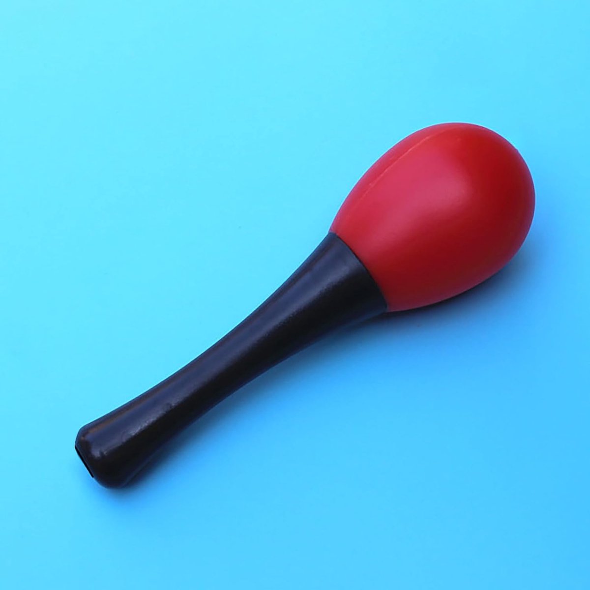 Maracas voor Kinderen, Veilig en Aangenaam Geluid, Handpercussie-instrument, Duurzaam voor Vroeg Onderwijs (rood)