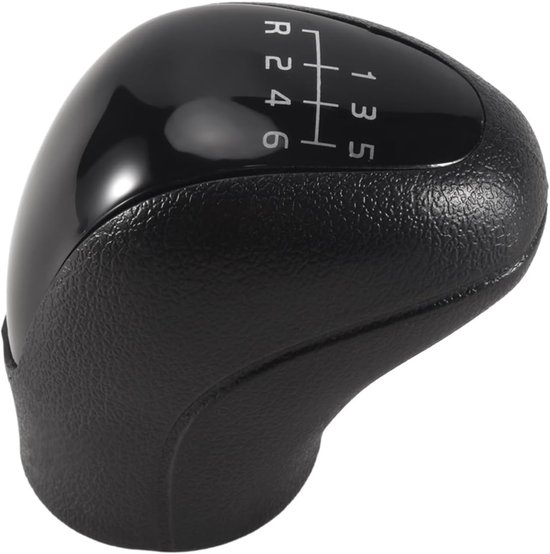 Versnellingspookknop - Schakelpook - Auto Interieur - 6 Versnellingen - 10mm Gat - Zwart — afbeelding 2