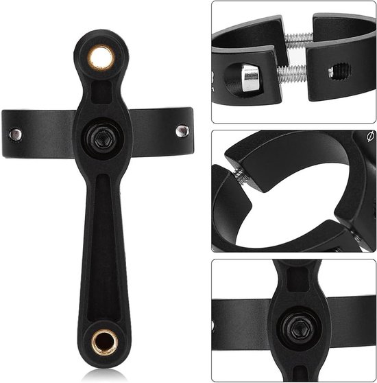 Flessenhouder verlenging adapter voor fiets stuur 30,9-33,9 mm — afbeelding 4