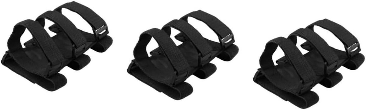 Brandblusser Beugel - Blusband Set - Auto Veiligheid - Verstelbare Nylon Riem - 3 Stuks - Zwart