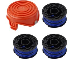 Spool and Line for Black & Decker For GL315 GL350 GL650 Trimmers Reliable and Parts (1X Cap+3X Spool)