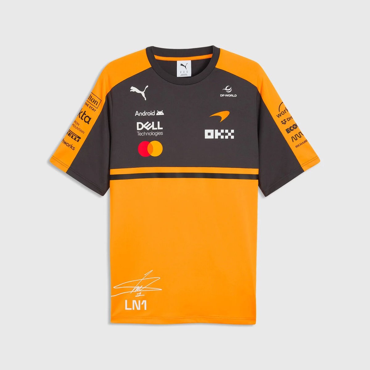 McLaren Lando Norris Shirt 2026 3XL LN1 Formule 1 Papaya