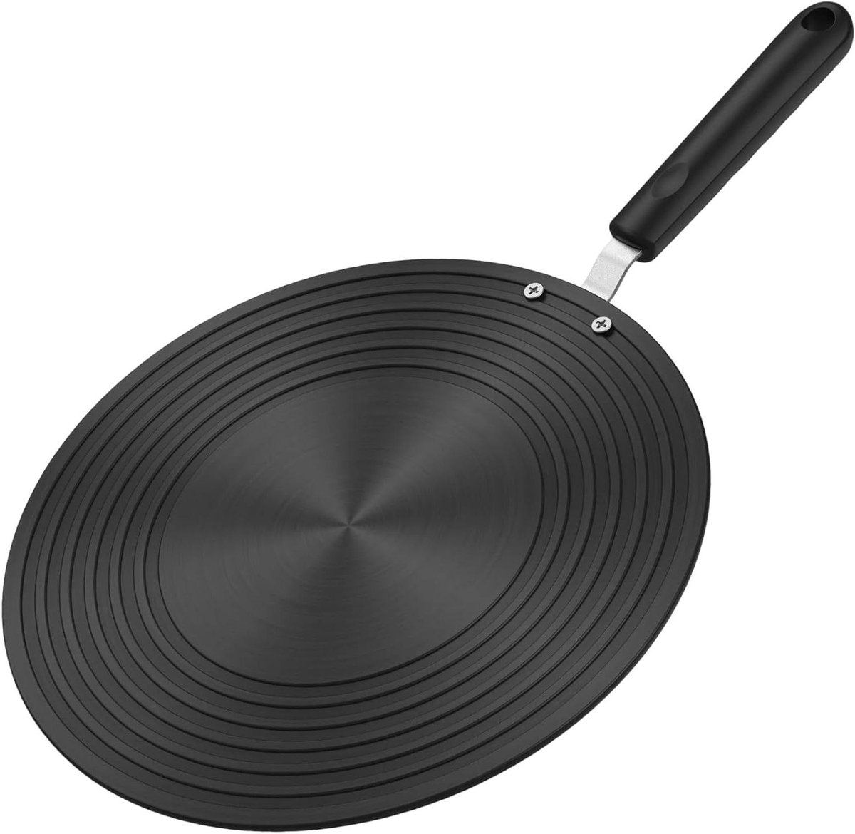Adapter Plaat - Warmteverdeler - Uniform Koken - Luchtvaart Aluminium - 4mm Dik - Zilver