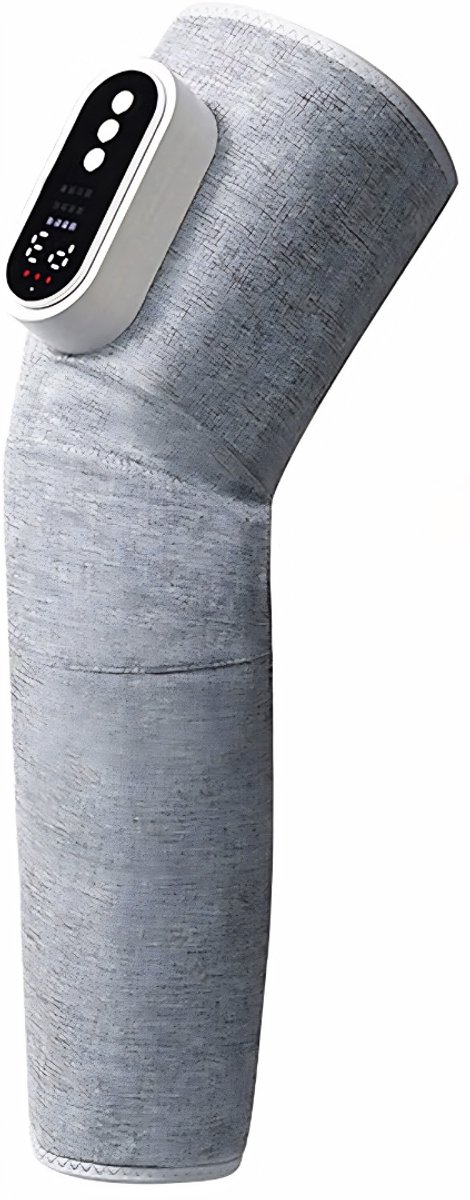 AHD® Knie Massage Apparaat - Beenmassage Apparaat - Knie Massage - Knie Massage Apparaat Met Infrarood - Grijs - 25cm × 15cm × 10cm