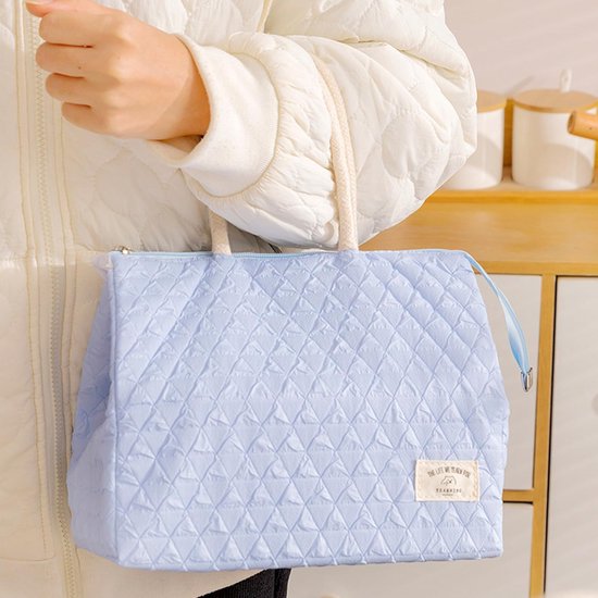 Koeltassen Set - Lunchbox Tas - Eten Vers Houden - Lekvrij Waterdicht - 8 Liter - Grijs — afbeelding 5