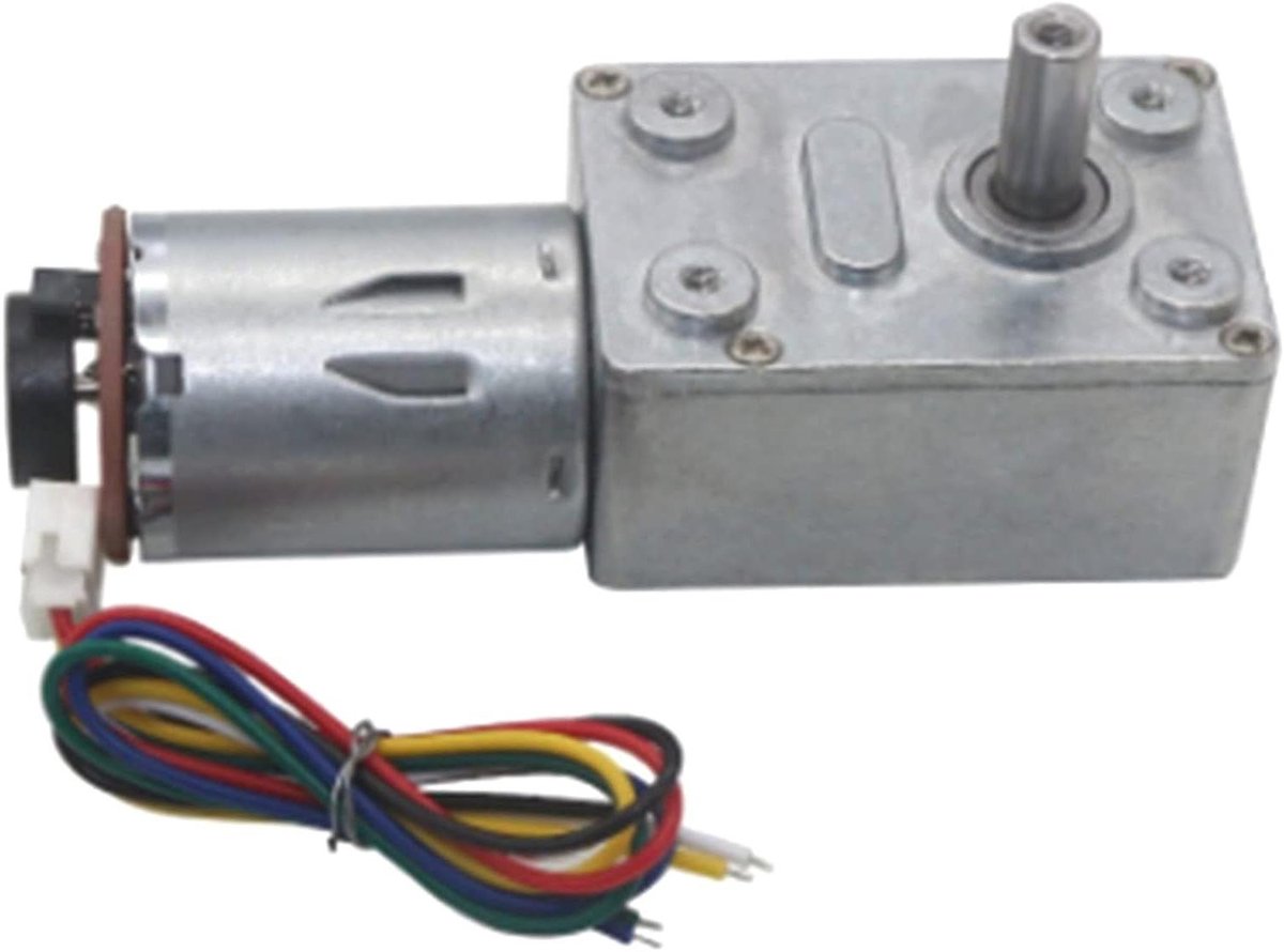 Gelijkstroommotor - Motor met reductie - Projecten en hobby - Hoog koppel - 12 Volt - Metaal