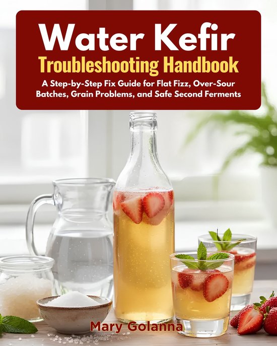 Water Kefir Troubleshooting Handbook - cover
