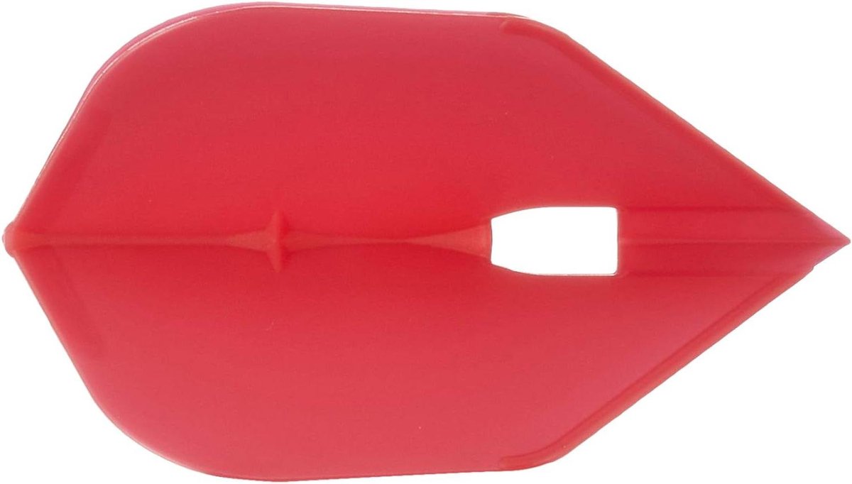 Dart Flights - Vleugels - Precisie Darts - Vaste Vorm - Standaard - Rood