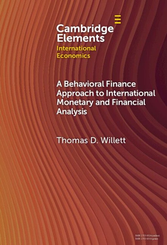 Cambridge Elements in International Economics - A Behavioral ... - cover