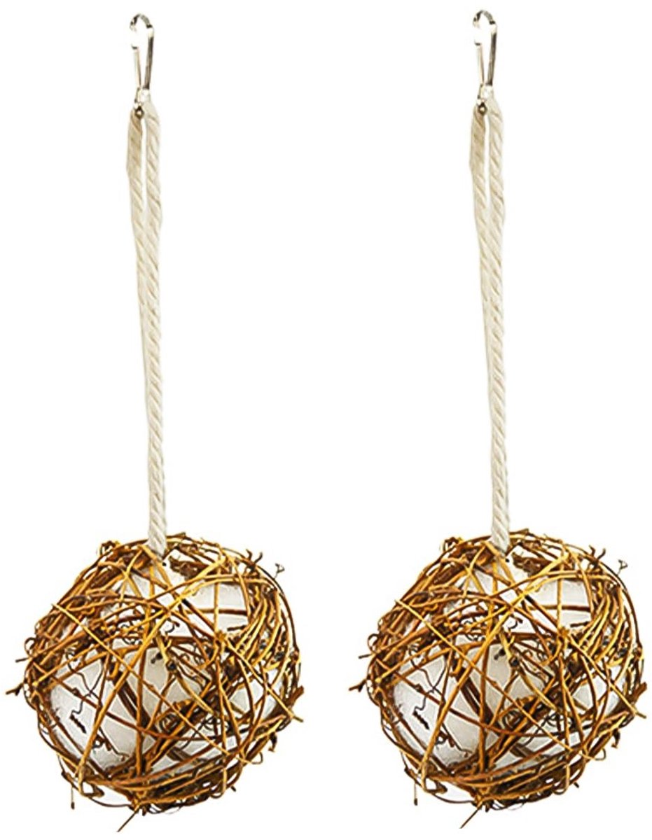 Dailygoods - Dailygoody - Vogel Nesting Bal - Wilde Vogels - Duurzaam en Veilig - 10 cm - Kolibrie Nesting - Nestmateriaal voor Vogels Kijken - Natuurliefhebbers