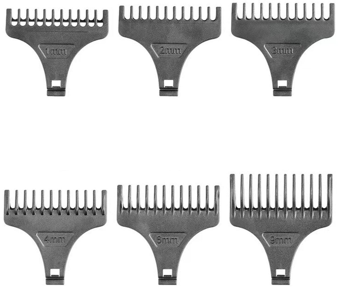 Dailygoods - Set van 6 Tondeuse Opzetstukken voor Precisie Knippen