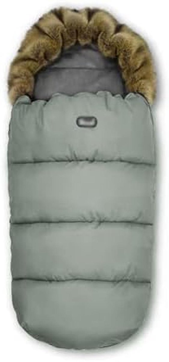 Universele Voetenzak - Kinderwagen Voering - Warmte Buiten - Water- en Winddicht - 105 x 45 cm - Zwart van Universele — afbeelding 3