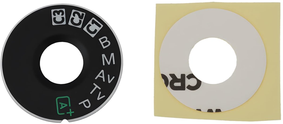 Innovra - Dailygoody - Camera Dial Mode Plate - Duurzame en Eenvoudige Installatie - Geschikt voor Canon EOS 5D Mark III - Camera Accessoire - Professionele Fot