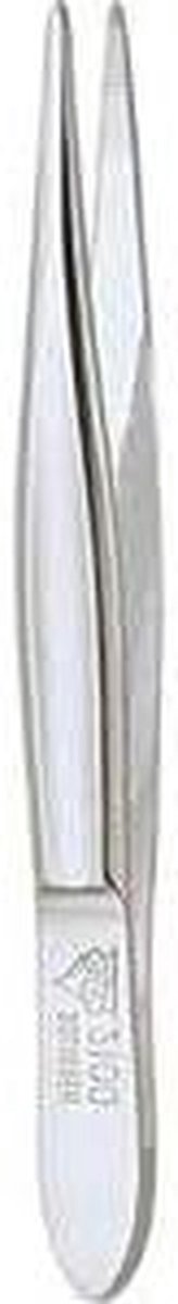 Pincet spits - Punt tang - Precisie werk - Ergonomische grip - 8 cm - Zilverkleurig