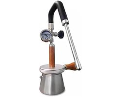 Elektrische Melkschuimer - Stoomapparaat Melk - Barista Kwaliteit Schuim - 3-Gaats Stoommondstuk - 350 ml Inhoud - Zilver